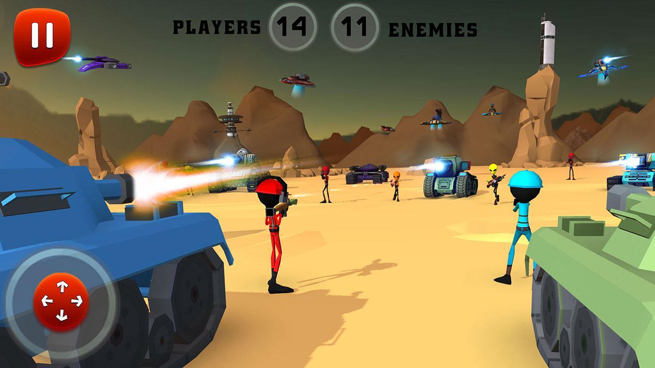 Creepy Aliens Battle Simulator 3D ภาพหน้าจอเกม