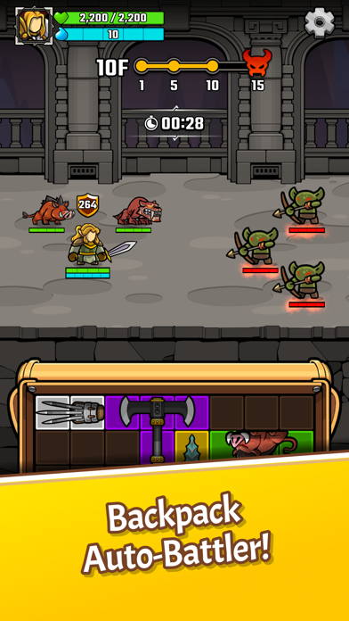 Pack & Clash: Backpack Battle 게임 스크린샷