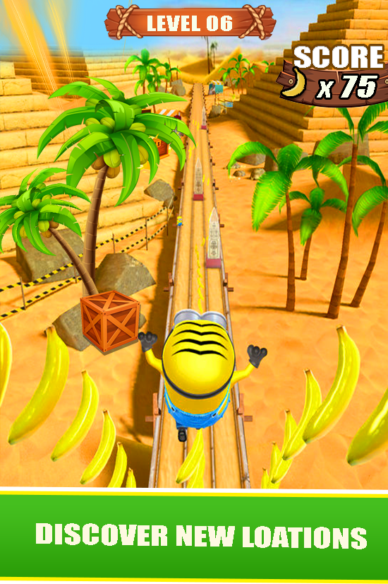 Banana Minion Adventure : Castle Legends Rush 3D Game Screenshot