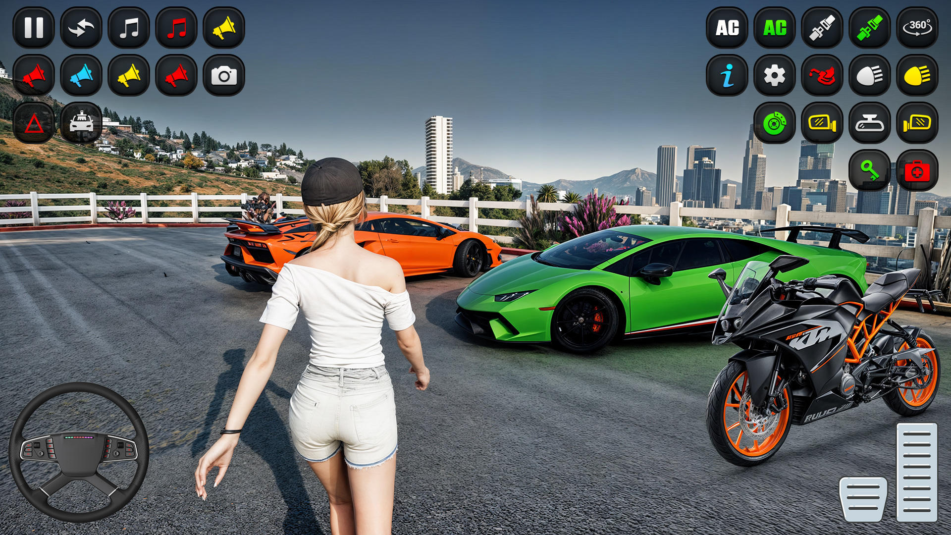 Supreme Car Driving: City Car Game Screenshot