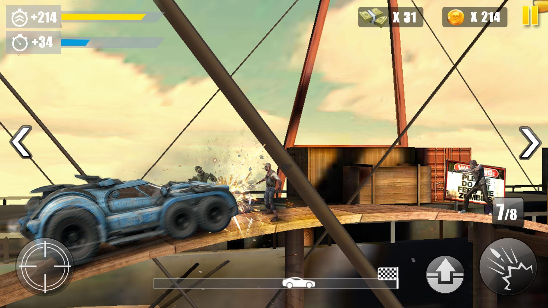 Invincible Dead Driving Game Screenshot