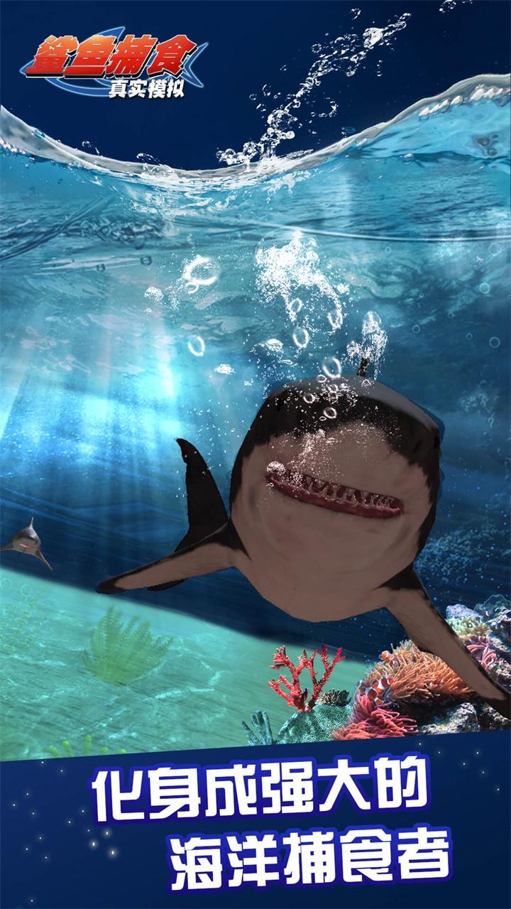 Screenshot 1 of 真實模擬鯊魚捕食 