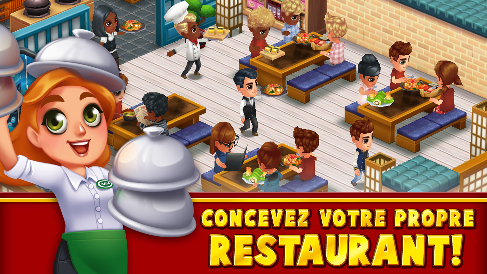 Screenshot 1 of Food Street Jeu de Restaurant 0.73.3