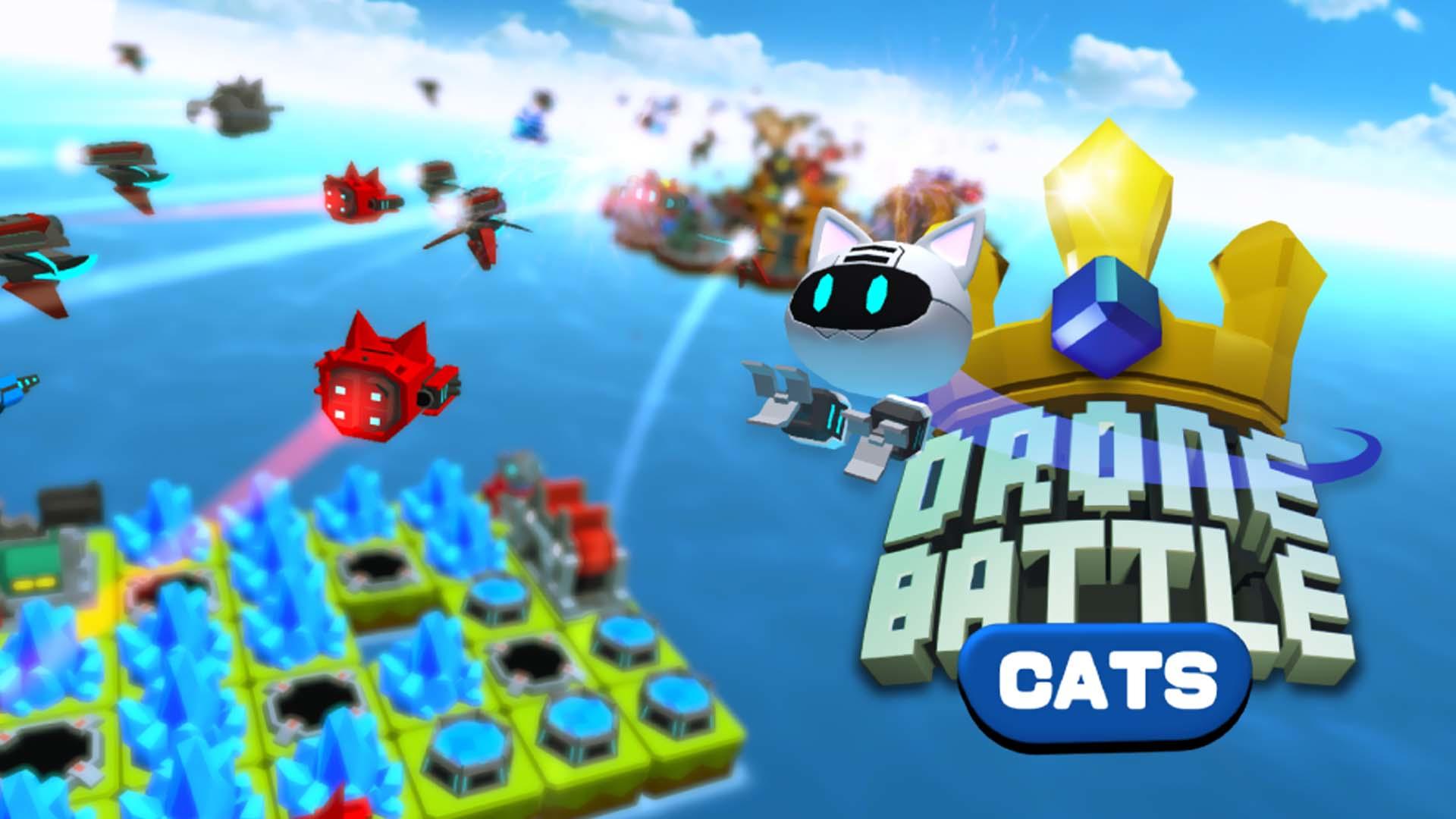 Banner of Drone Battle :  idle cats 