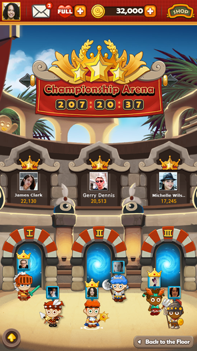 Monster Busters: Hexa Blast Game Screenshot