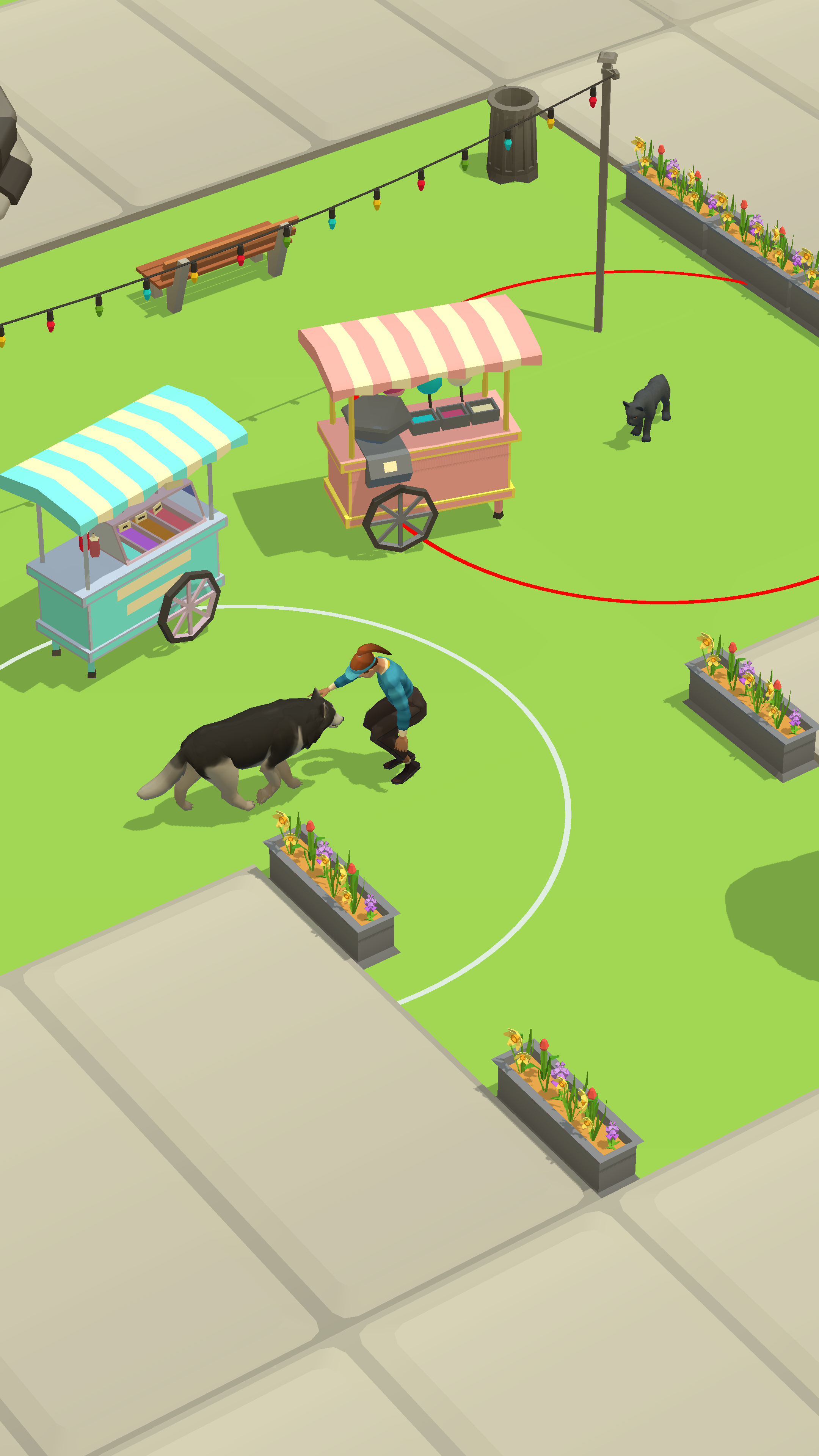 Captura de Tela do Jogo Strays Paradise