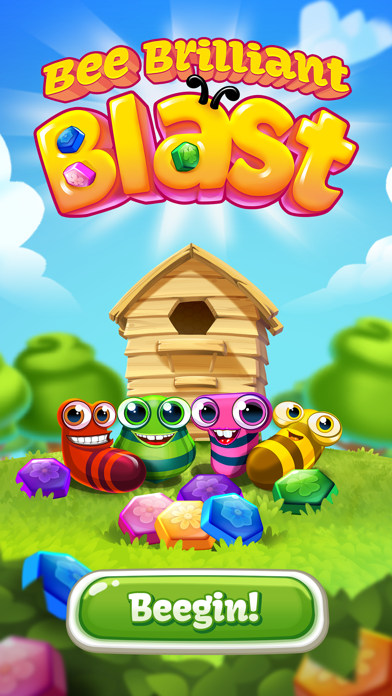 Bee Brilliant Blast Game Screenshot