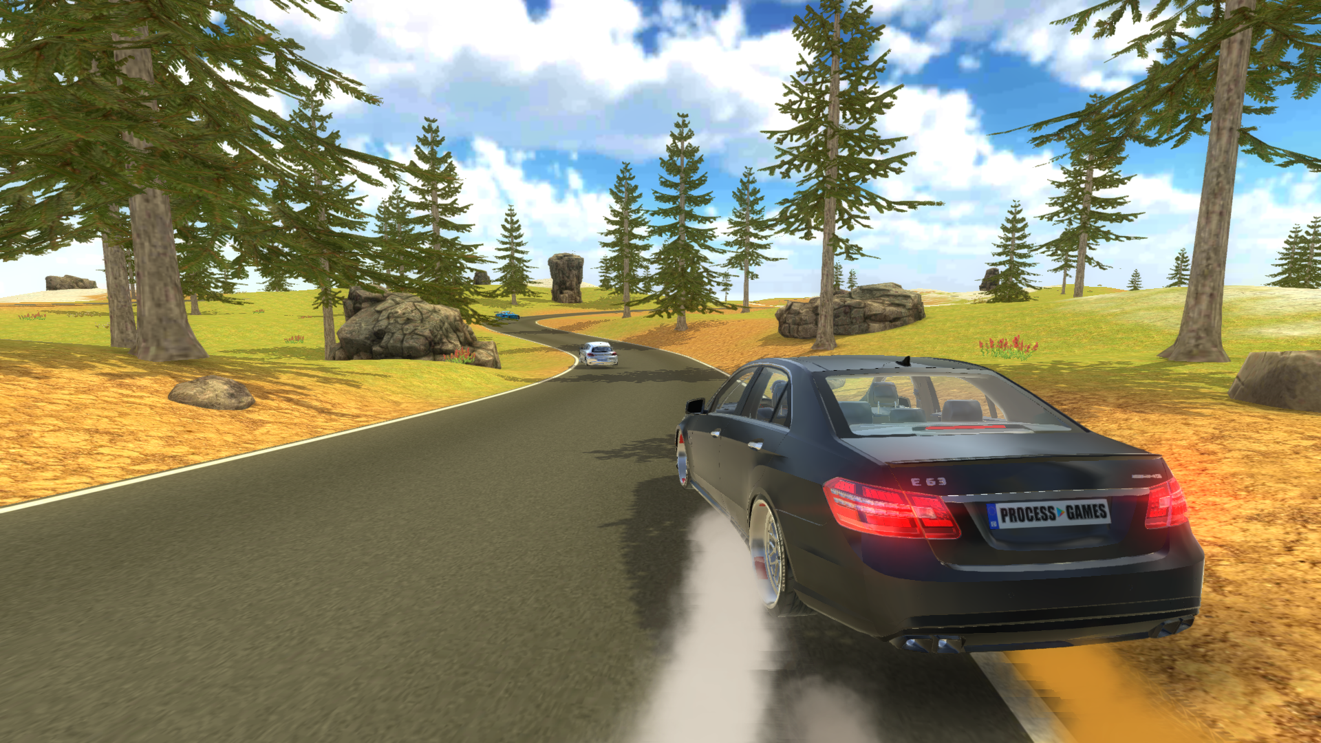Screenshot of E63 AMG Drift Simulator