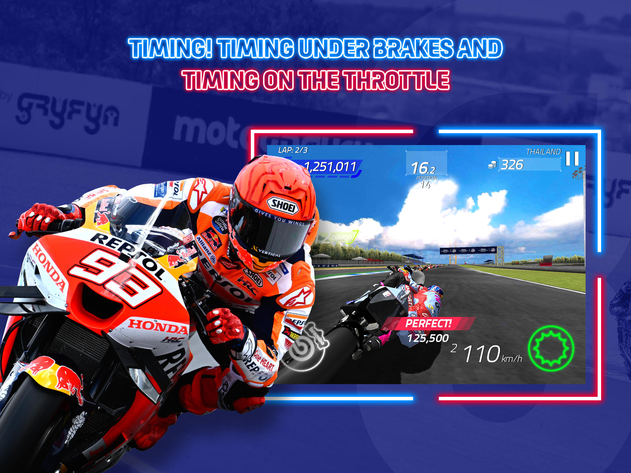 Screenshot of MotoGP Racing '23