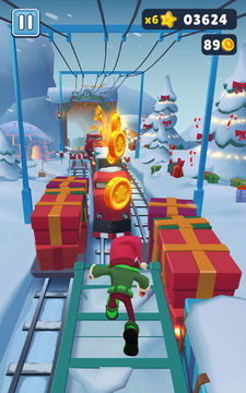 Captura de Tela do Jogo Subway Surfers