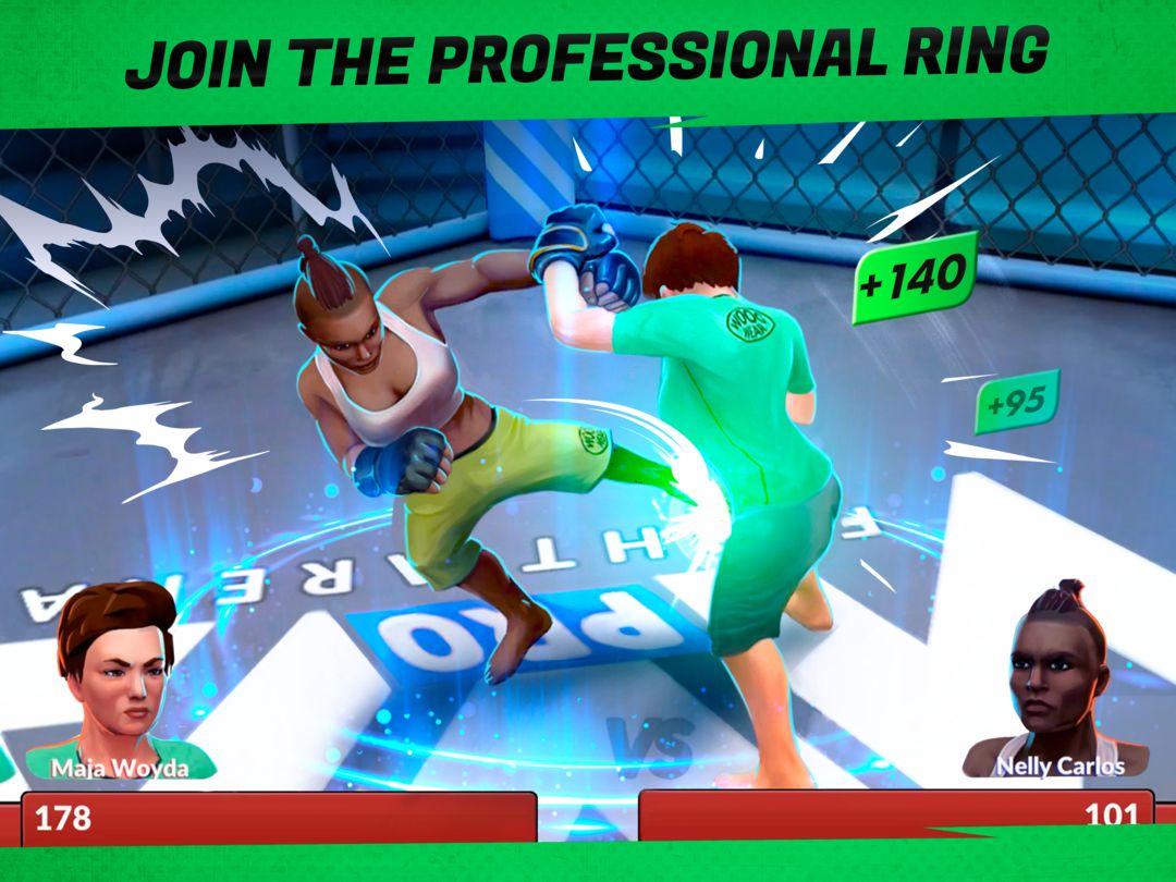 MMA Manager 2: Ultimate Fight 게임 스크린 샷