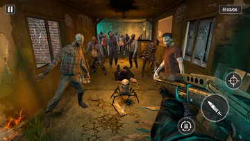 Zombie Lockdown FPS Shooter ゲームのスクリーンショット
