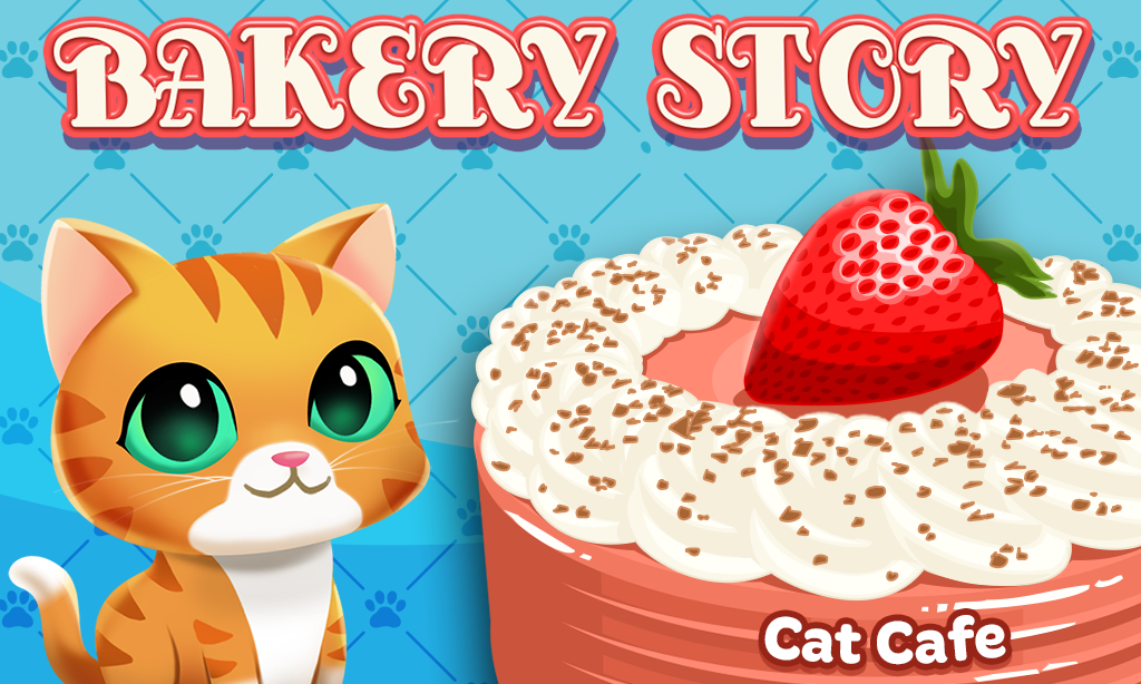Bakery Story: Cats Cafe Game Screenshot