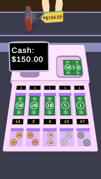 Screenshot of Cashier games- Cash register