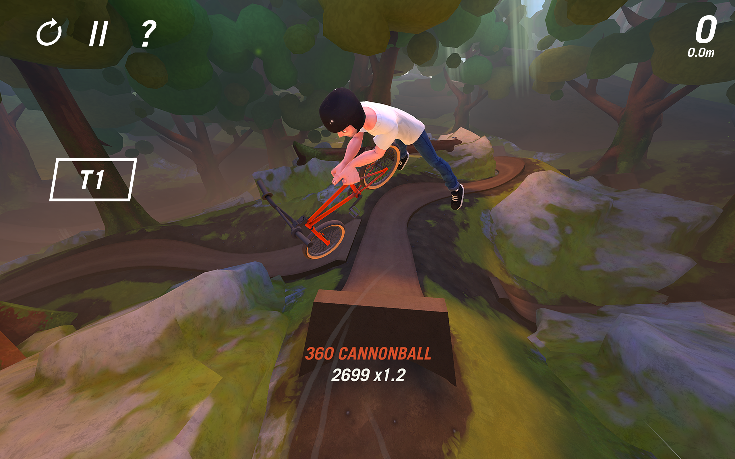 Cuplikan Layar Game Trail Boss BMX