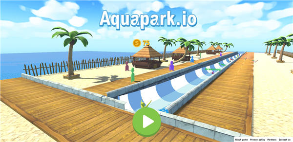 Captura de Tela do Vídeo de aquapark.io