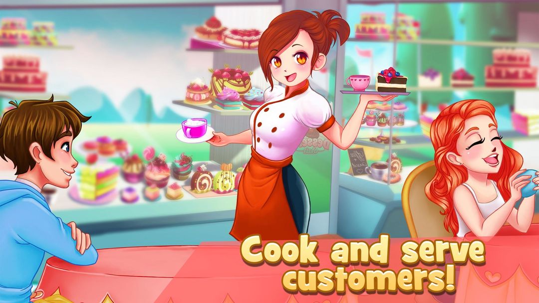 Screenshot of Dessert Chain: Café Waitress &