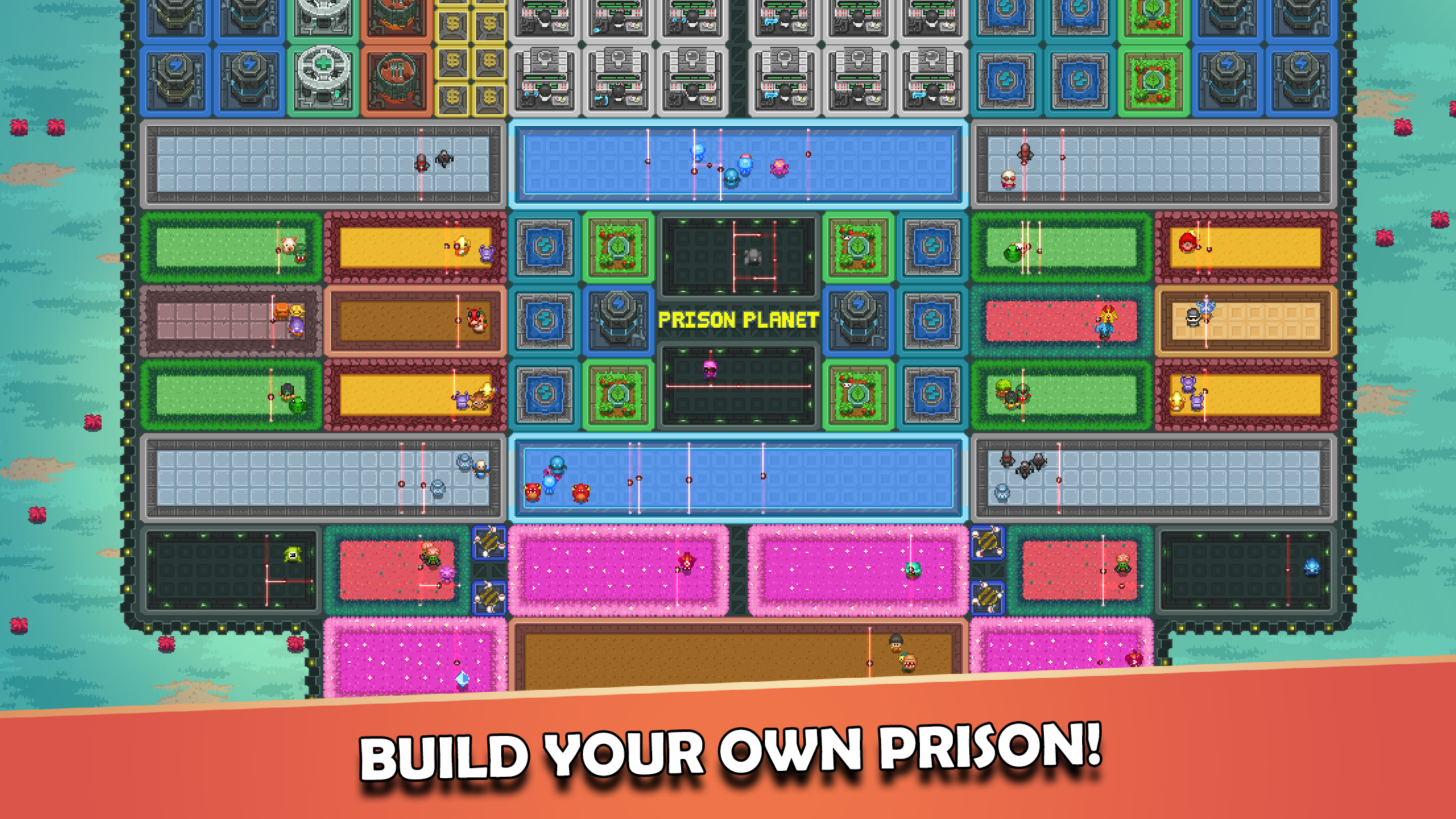 Prison Planet Game Screenshot