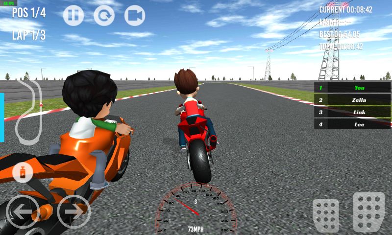 Paw Ryder Moto Racing 3D - paw racing patrol games screenshot game