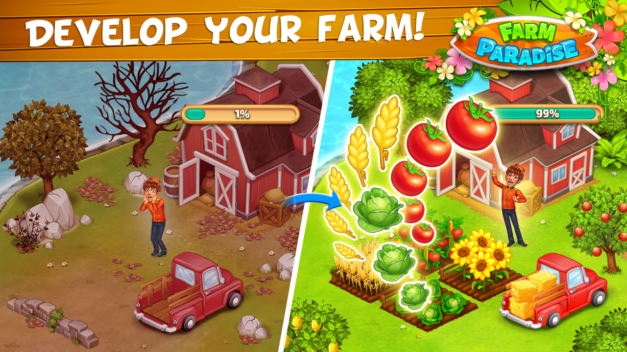 Screenshot of Farm Island - Family Journey