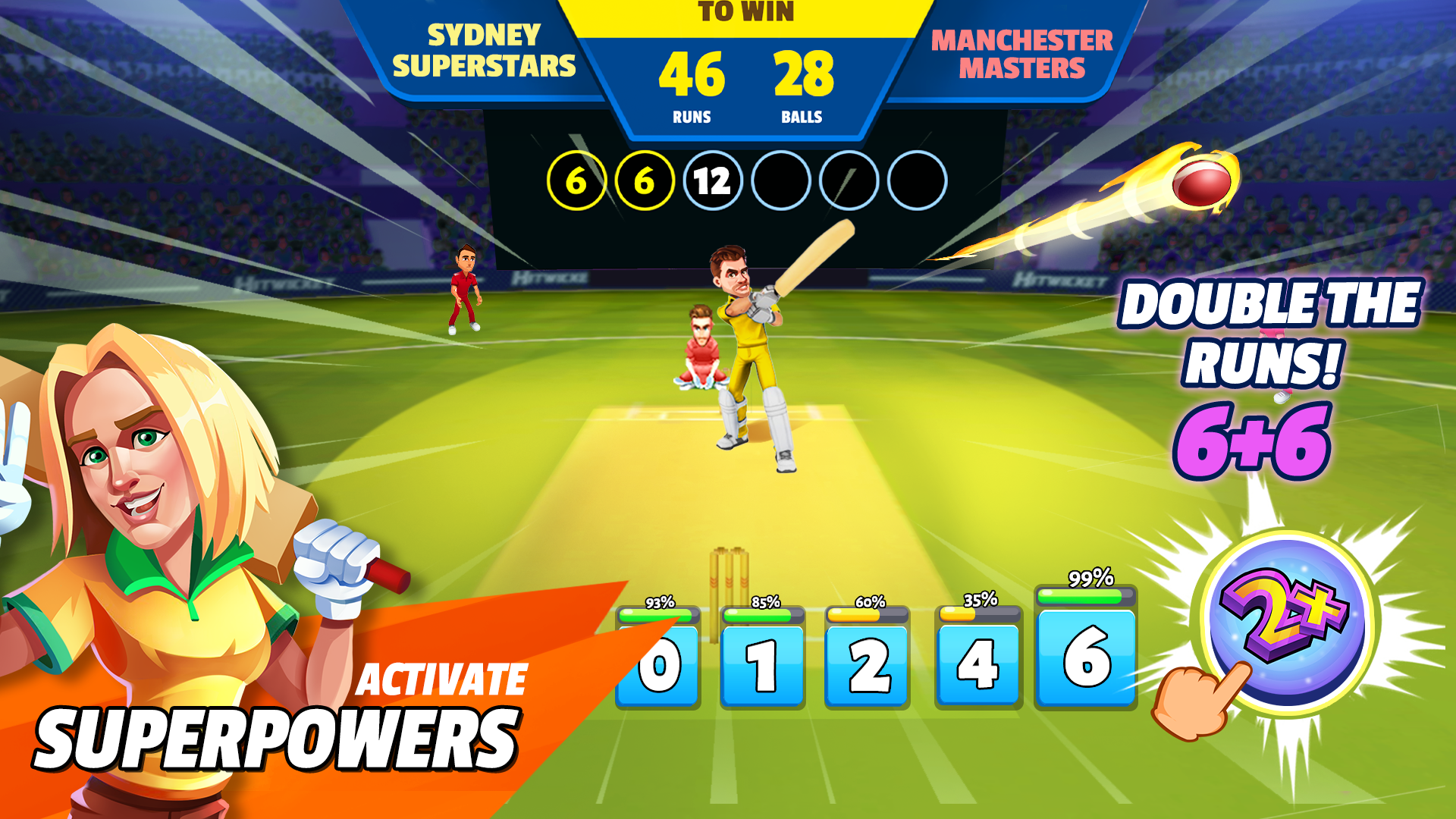 Hitwicket Cricket Game 2026 Game Screenshot