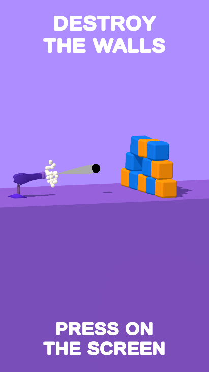 Wall Destroyer ゲームのスクリーンショット