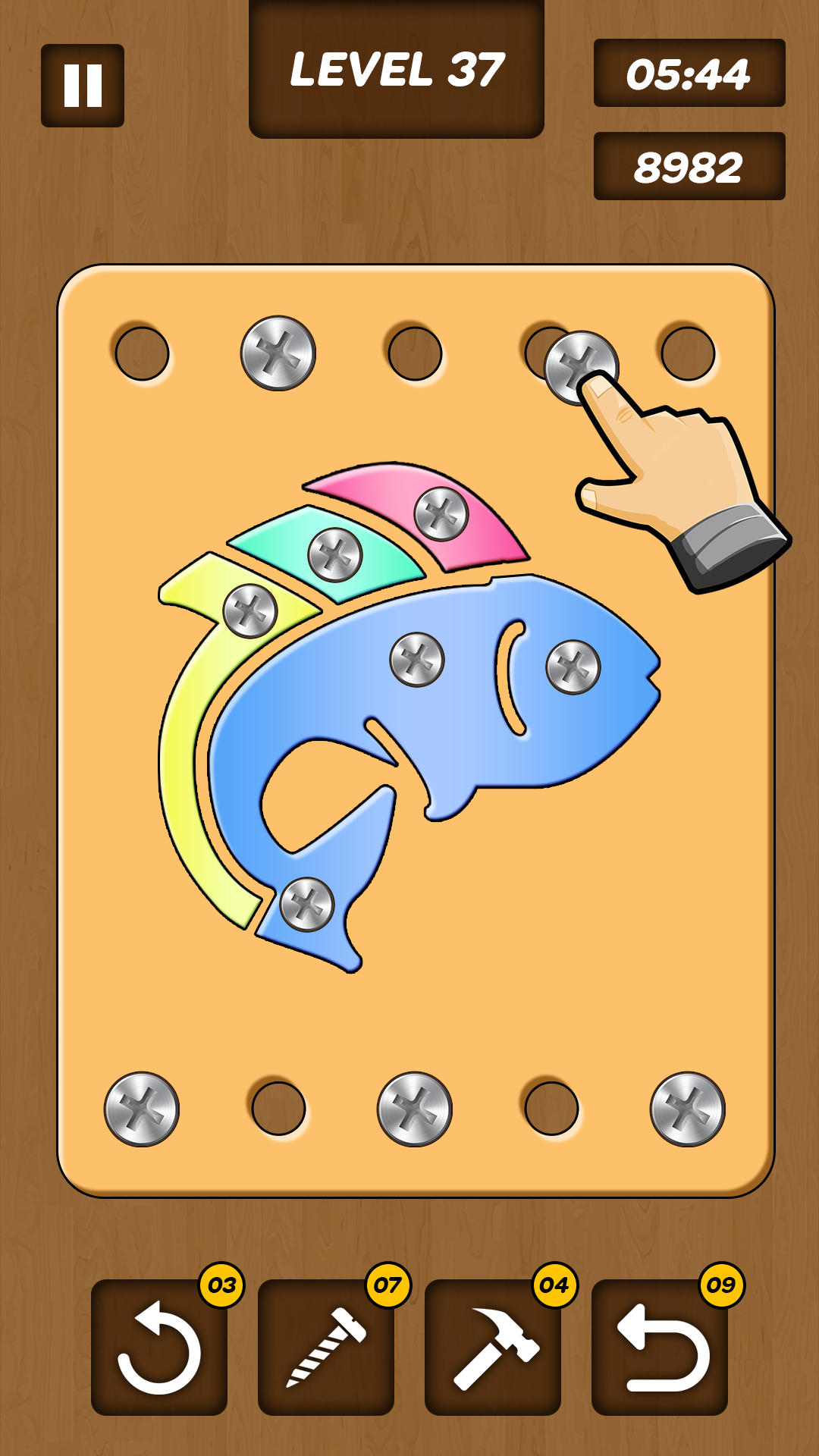 Nuts and Bolts Screw Puzzle Game Screenshot