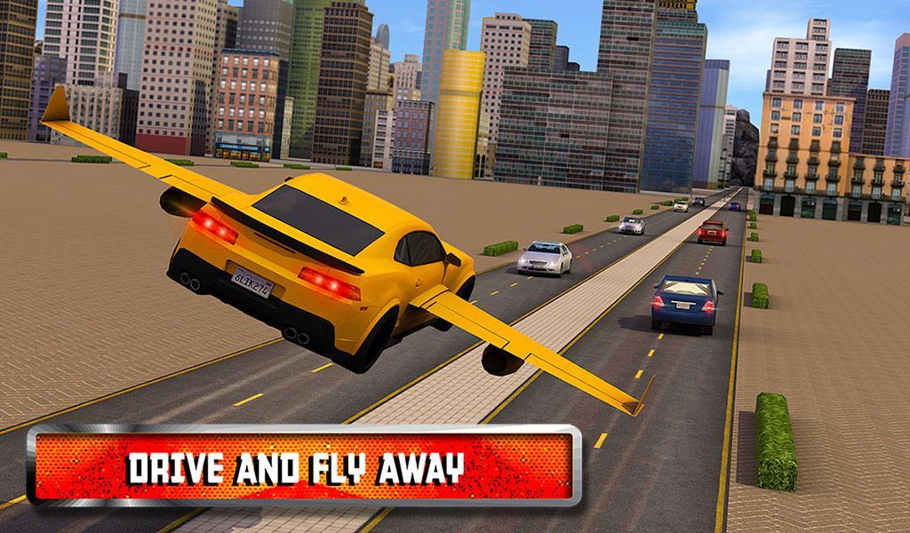 Flying Car Stunts 2016遊戲截圖