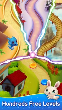 Monster Pet Pop Bubble Shooter Game Screenshot