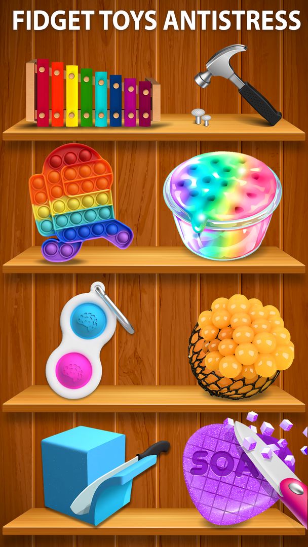 Screenshot of Antistress ASMR: Fidget Toys
