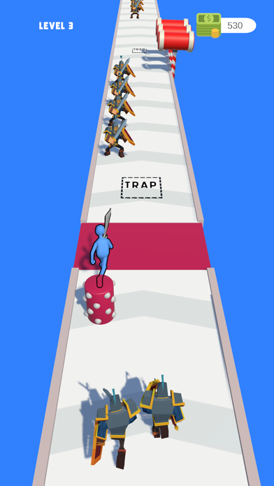 Knight Warrior Game Screenshot