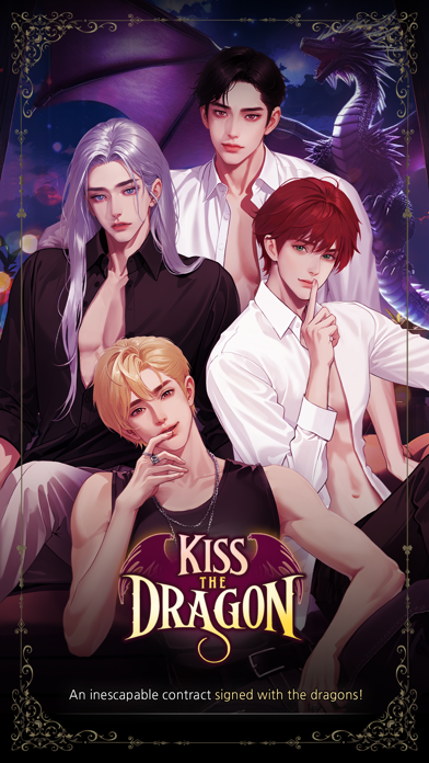 Cuplikan Layar Game Kiss the Dragon: Fantasy Otome