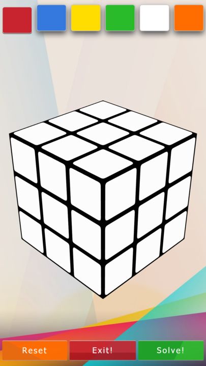Screenshot 1 of 3D-Cube Solver 1.0.2