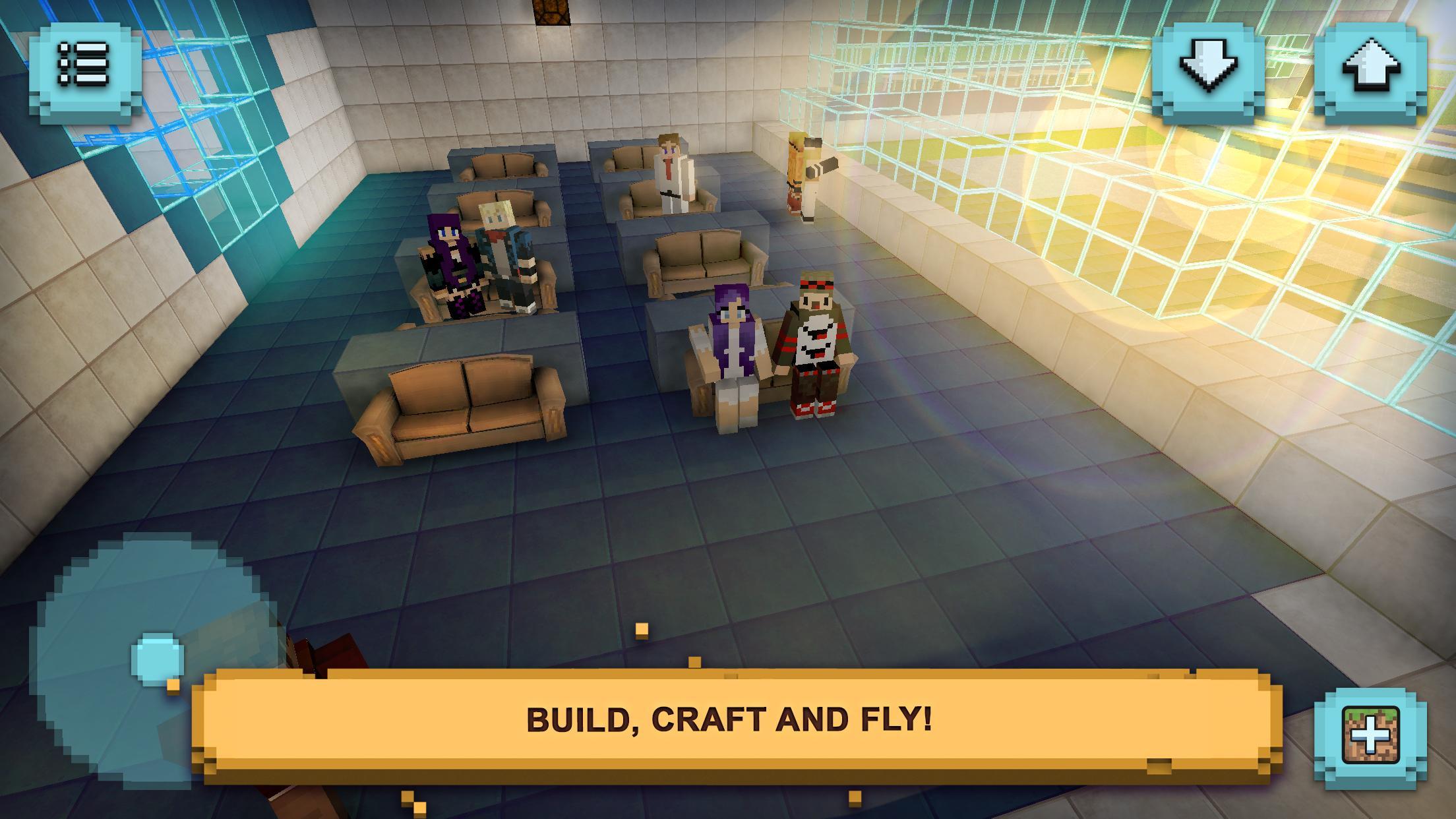 Plane Craft: Square Air Game Screenshot