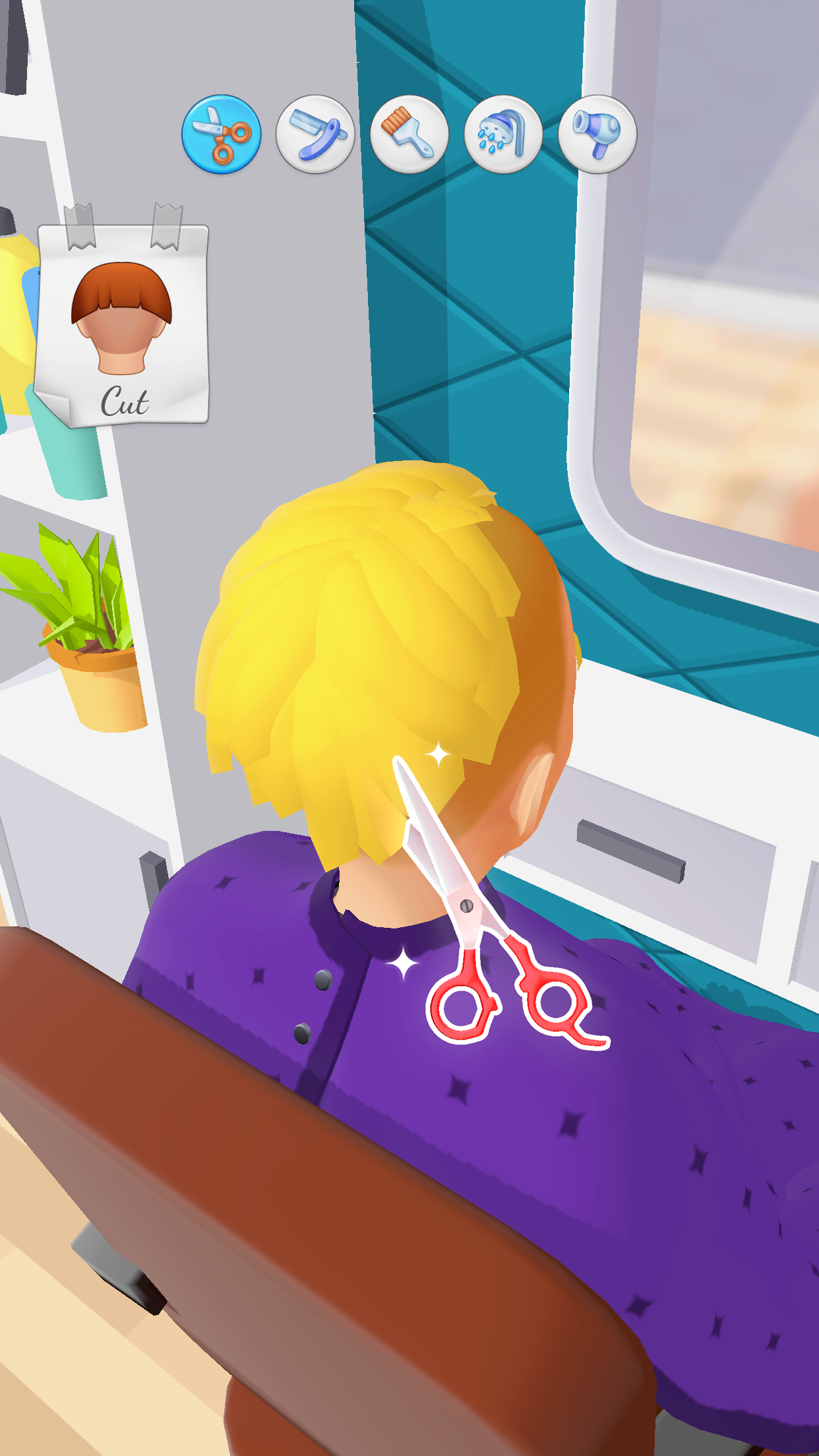 Hair Tattoo: Barber Shop Game Game Screenshot