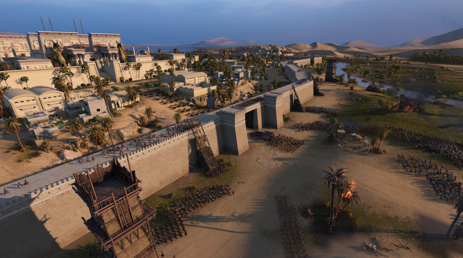 Total War: PHARAOH 게임 스크린 샷