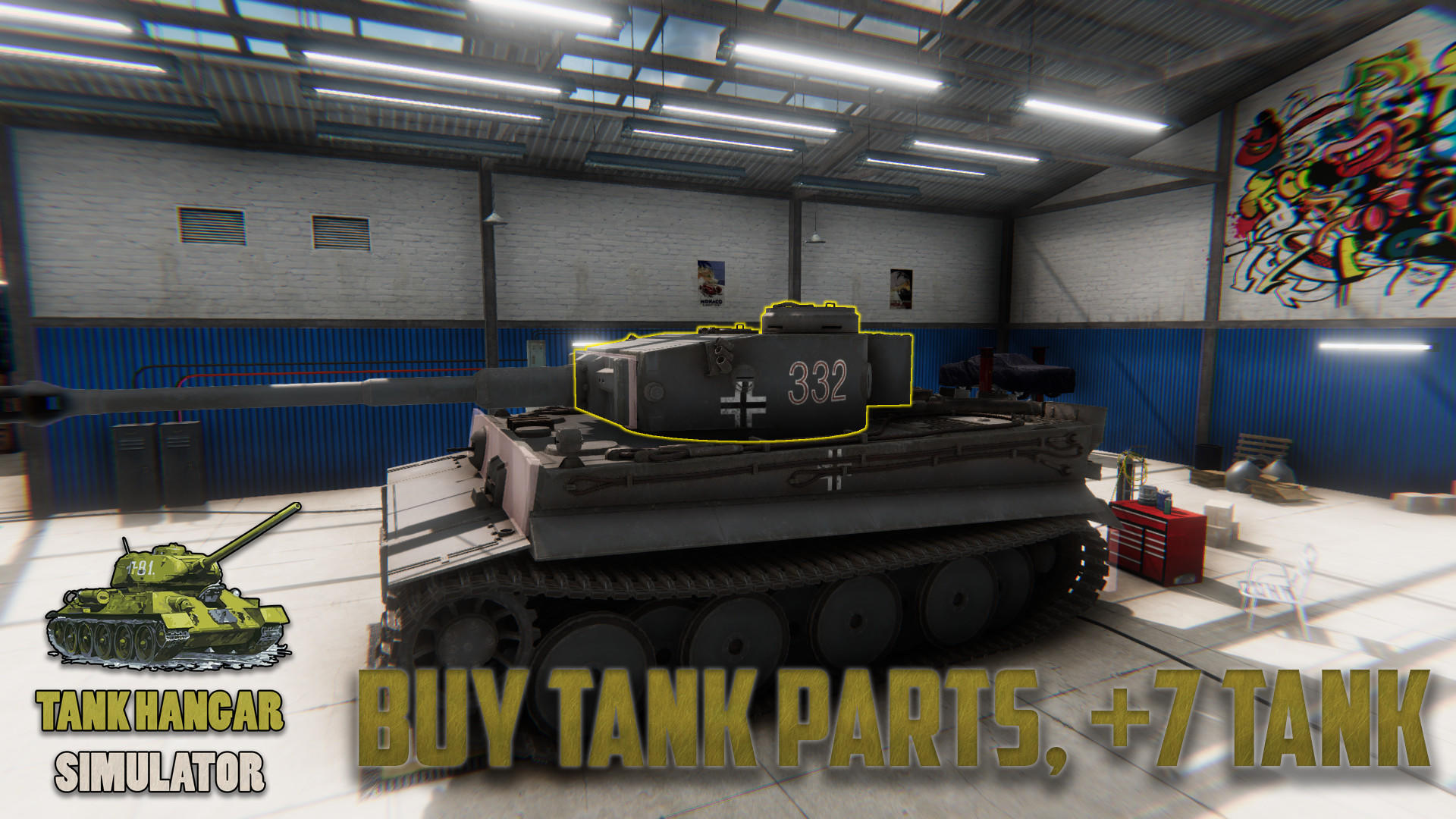 Screenshot 4 of Tank Hangar Simulator 