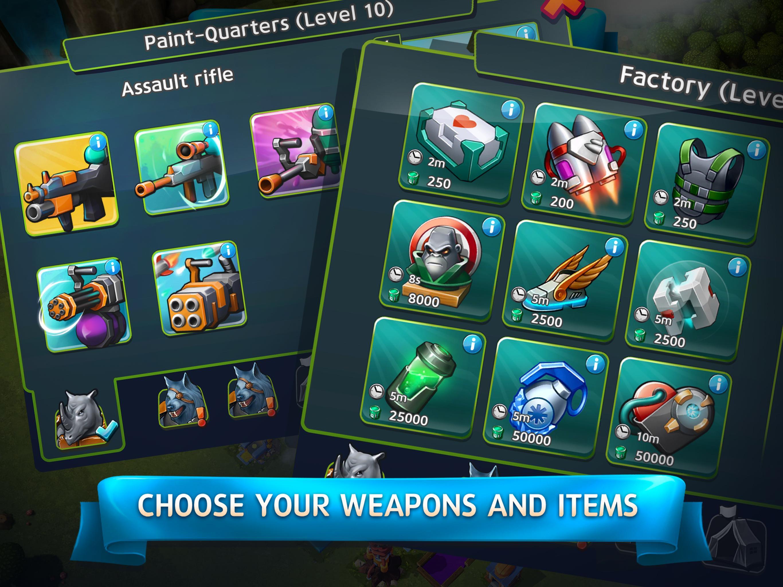 Jungle Paintball Game Screenshot