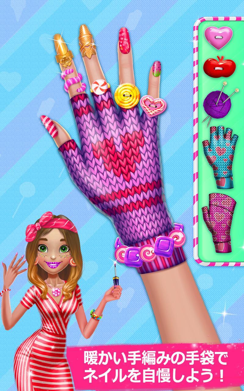 キャンディ・ネイルアート スウィートファッション ゲームのスクリーンショット