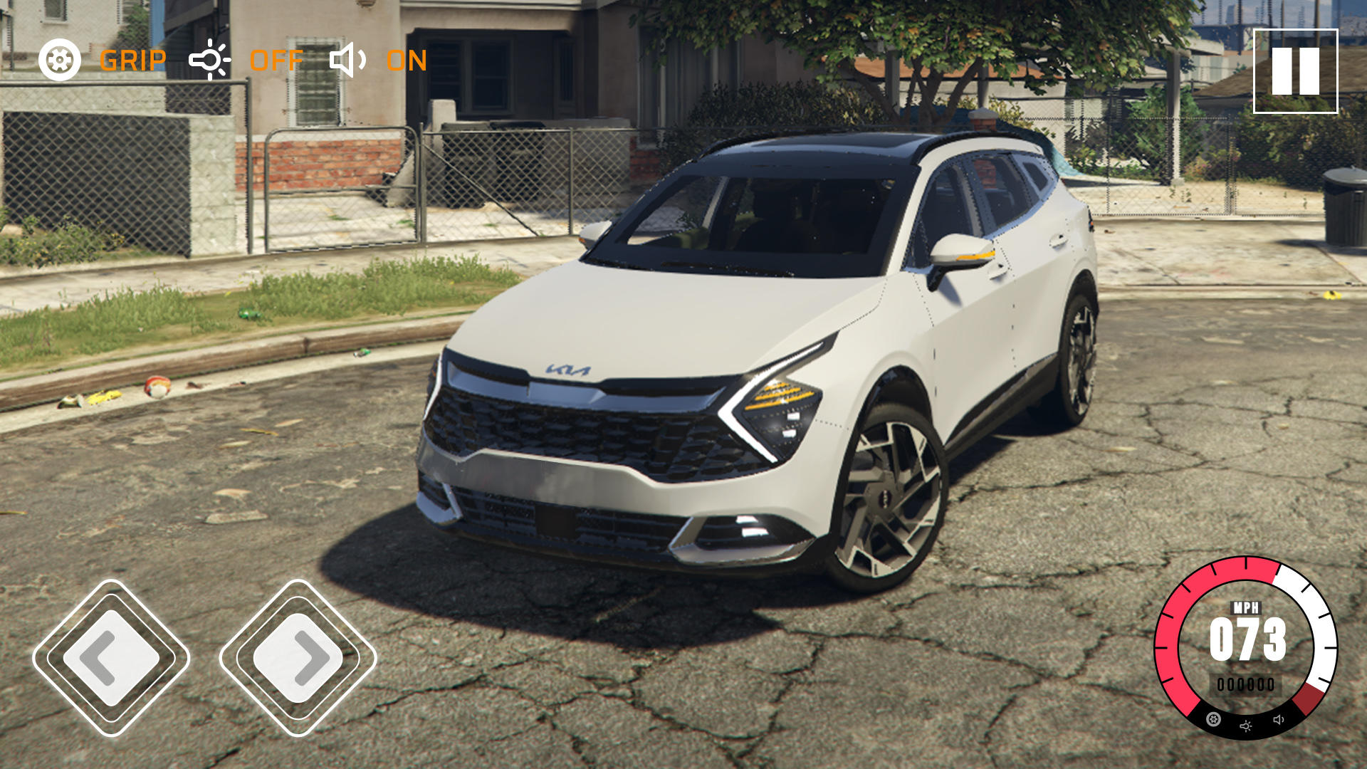 Captura de Tela do Jogo Drive Kia Sportage Car Game