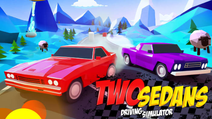 Banner of Two Sedans Driving Simulator 