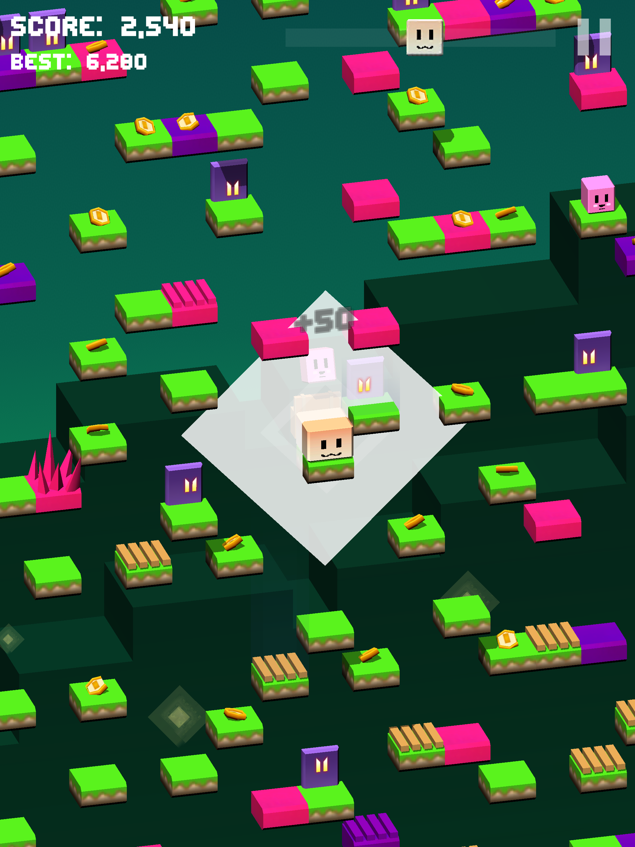 Screenshot of Super Drop Land