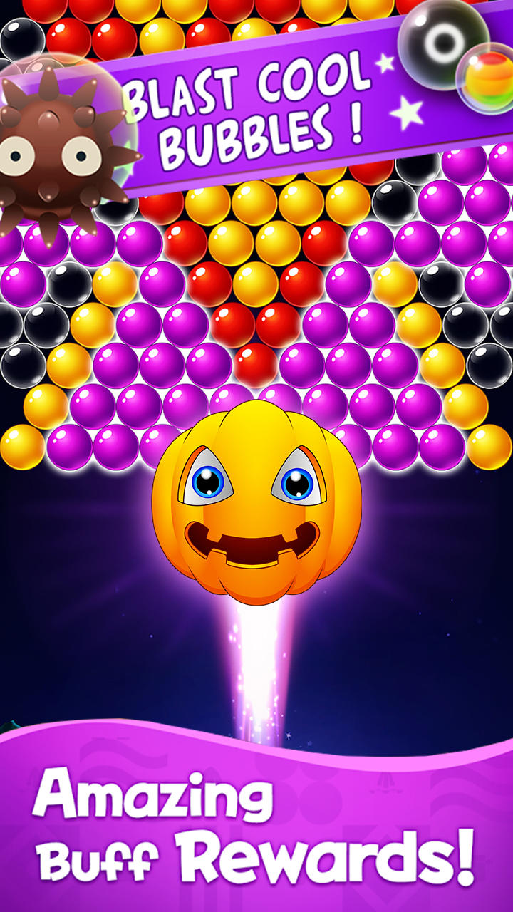 Cuplikan Layar Game Bubble Shooter - Halloween Pop