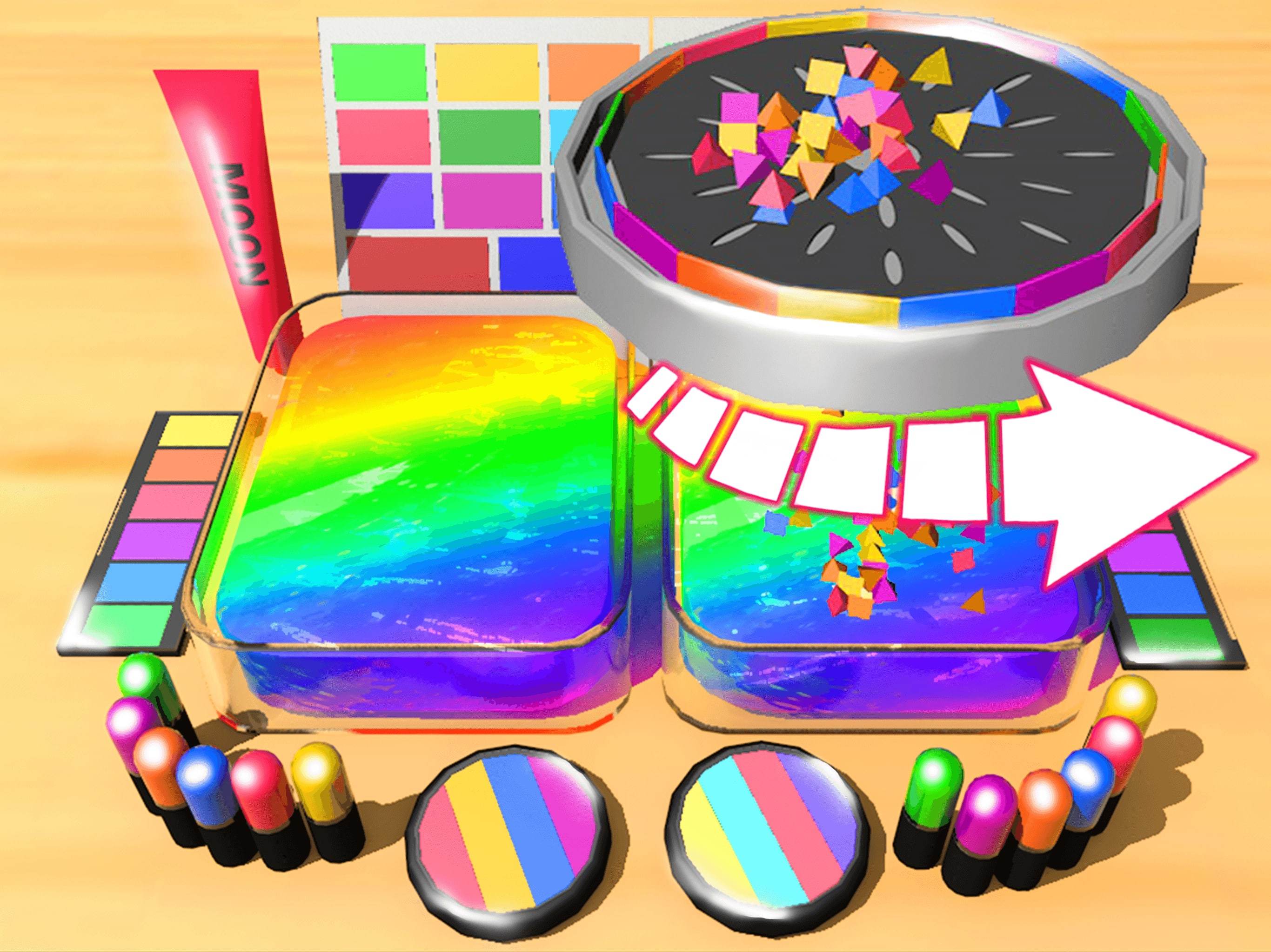 Cuplikan Layar Game Makeup Slime Fidget Toys Games