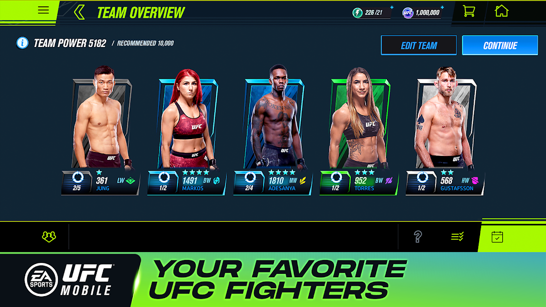 EA SPORTS™UFC®Mobile 2 Game Screenshot