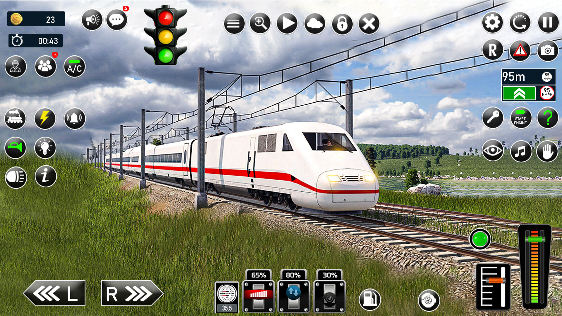 Screenshot 1 of เกมจำลองรถไฟรถไฟ 1.0