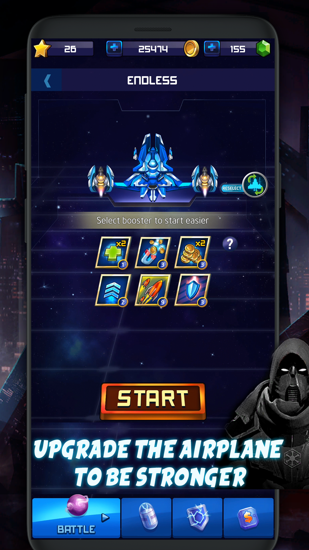 Infinity War - Sky Airforce 2019 Game Screenshot