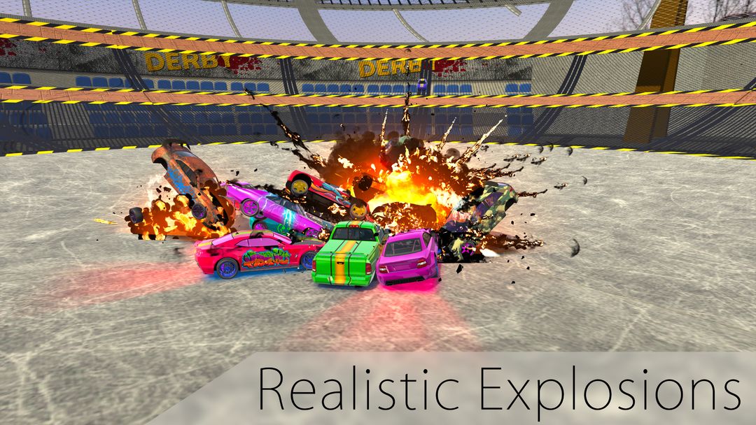 Demolition Derby Car Crash 게임 스크린 샷