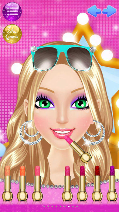 Star Girl Salon™ - Girls Makeup, Dressup and Makeover Games 게임 스크린샷
