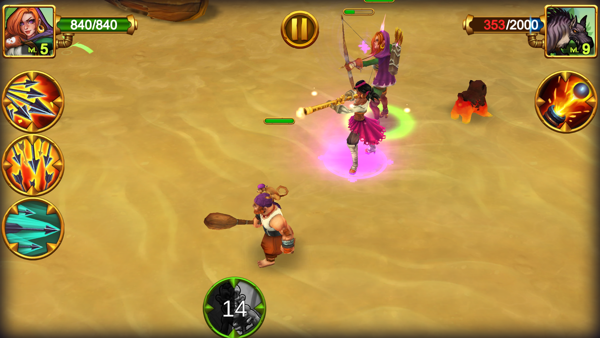 ☠️  Rise of Pirates ☠️ 遊戲截圖